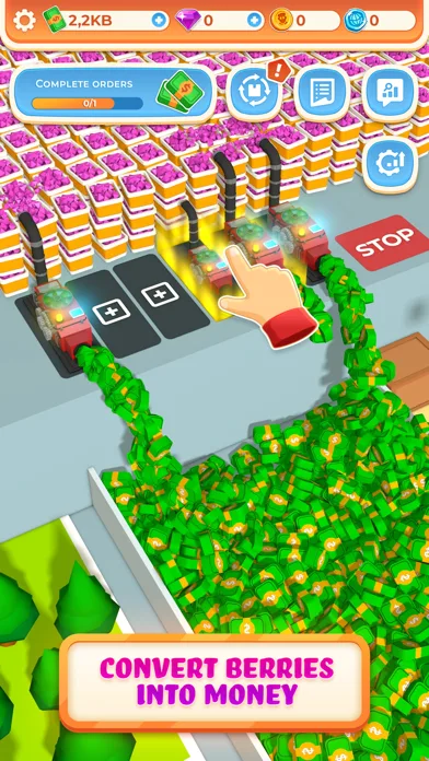 Berry Factory Tycoon screenshot 1