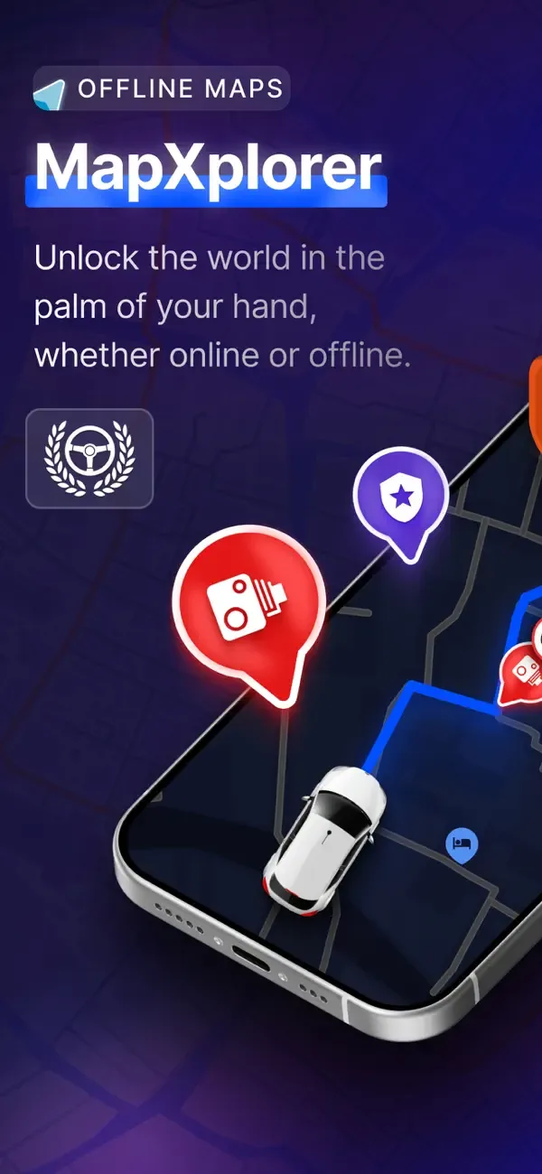 MapXplorer: Map Radar Navigate screenshot 1
