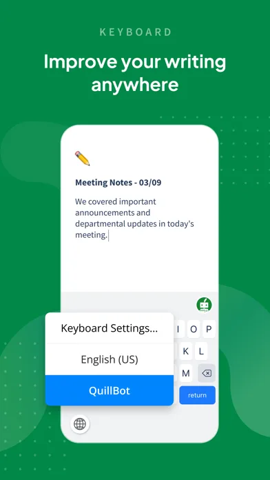 QuillBot-AI Writing & Keyboard screenshot 5