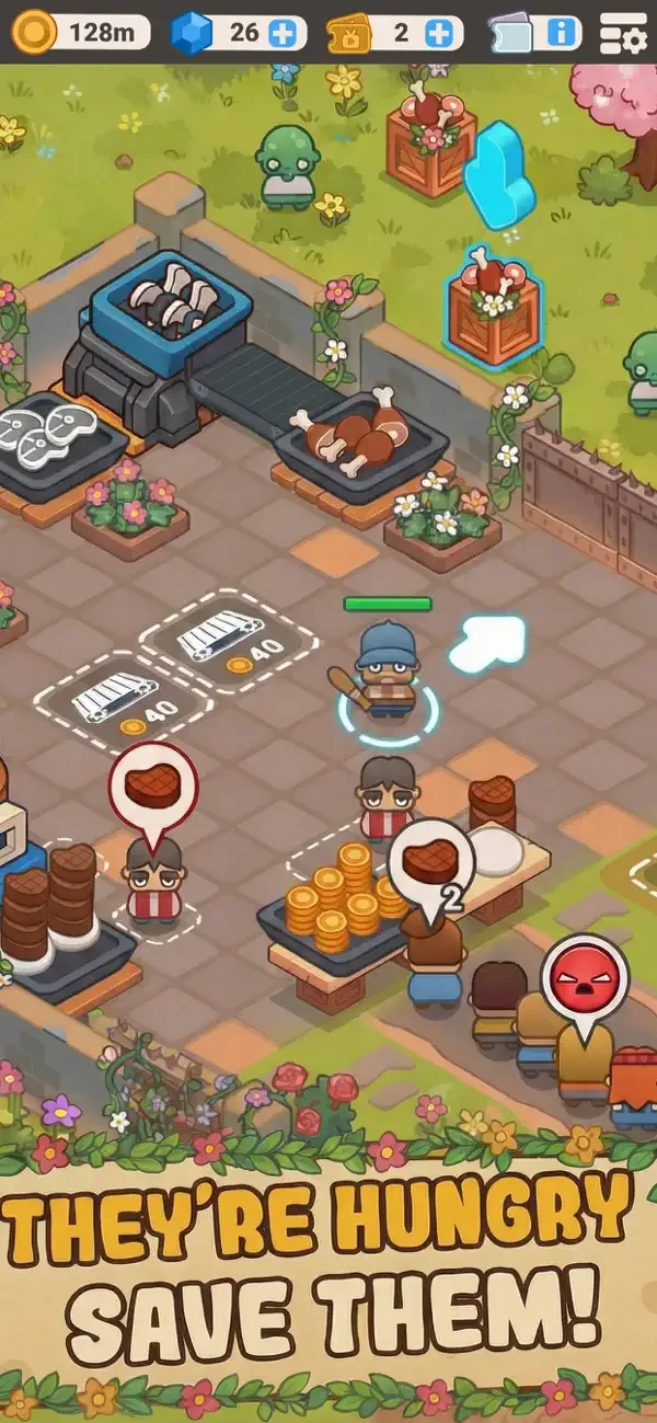 Idle Outpost Zombie Apocalypse screenshot 1
