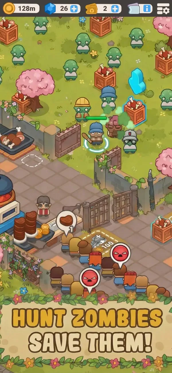 Idle Outpost Zombie Apocalypse screenshot 2