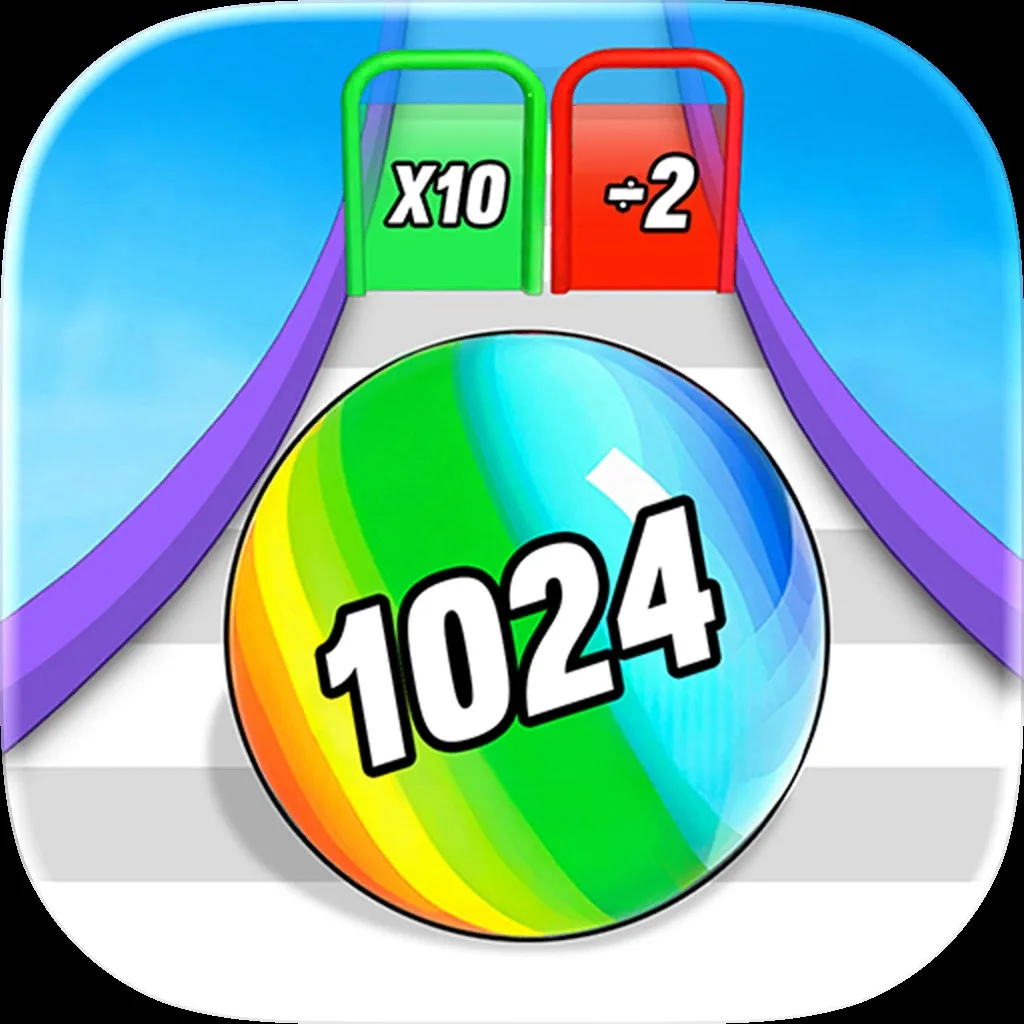 Number Ball Race & Merge 3D