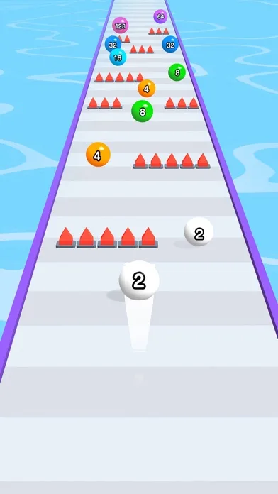 Number Ball Race & Merge 3D screenshot 4