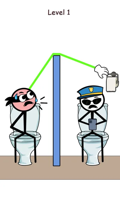 Stickman Thief Stealing Puzzle screenshot 1