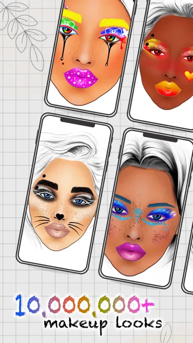 Face Chart - Makeup Guru screenshot 1