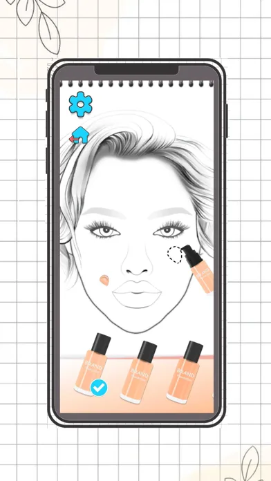 Face Chart - Makeup Guru screenshot 3