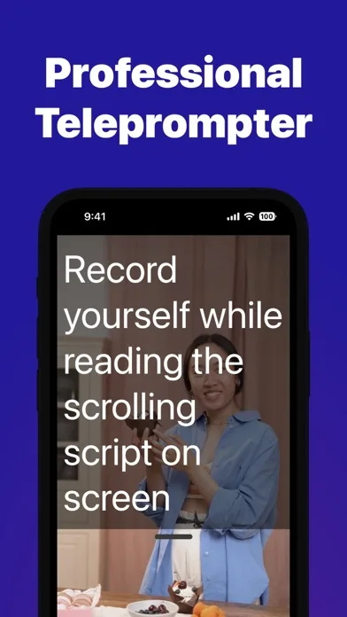 Teleprompter for Video Pro screenshot 1