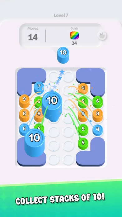 Stack 'em Up! Connect Puzzle screenshot 2