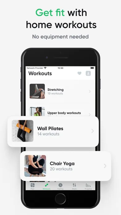 Fit4Me: Workout & Weight Loss screenshot 1