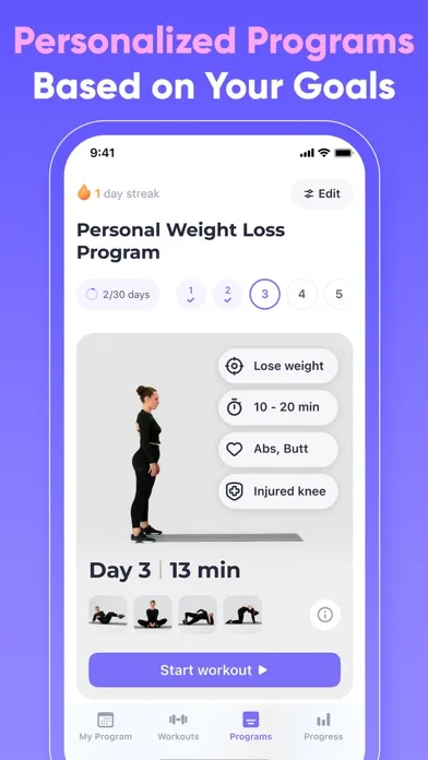 FitMe - Lazy Workout at Home screenshot 4