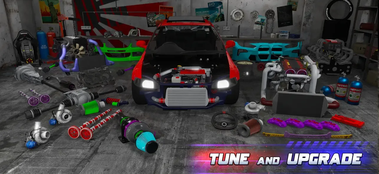 Drag Sim: King Of The Racing 2 screenshot 1