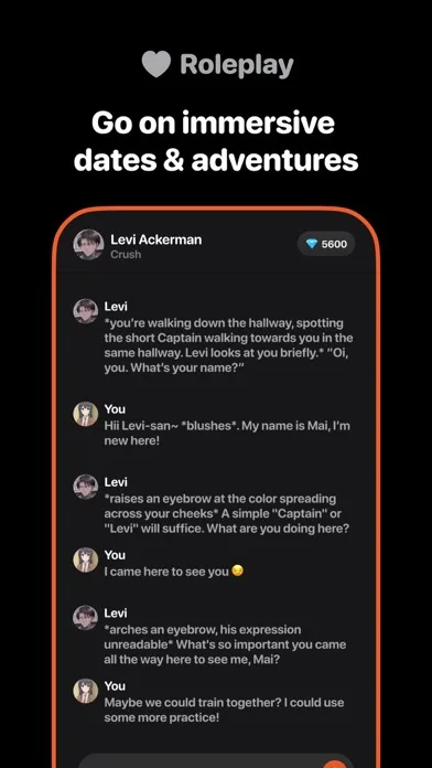 Senpai Chat - AI Characters screenshot 2