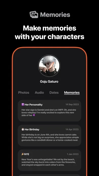 Senpai Chat - AI Characters screenshot 3