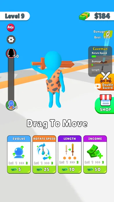 Sword and Spin! screenshot 1