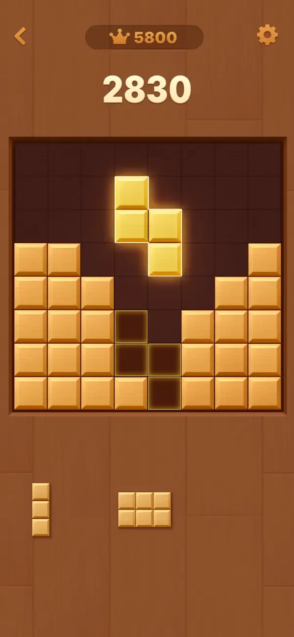 Wood Block Puzzle: Brain Games screenshot 2