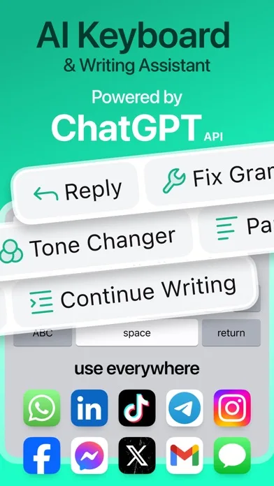 AI Type: Al Keyboard Extension screenshot 1