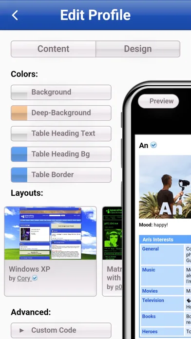 SpaceHey Mobile screenshot 2
