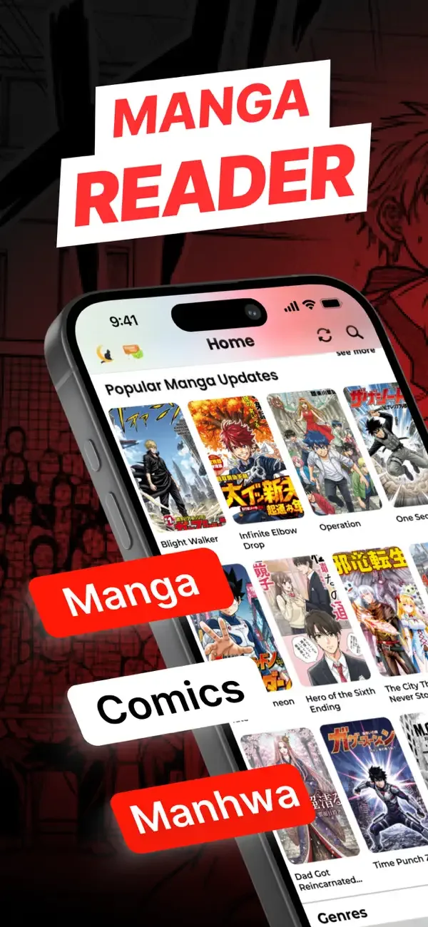 Manga Reader Infinity screenshot 1