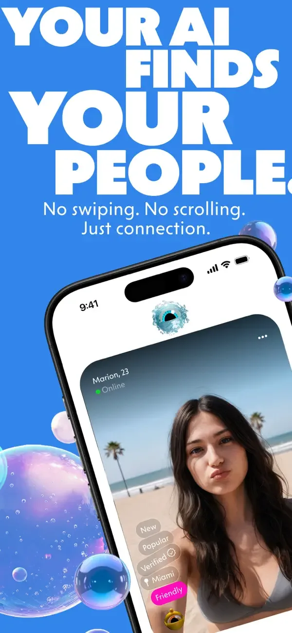 Wink Social: Real & AI Friends screenshot 1