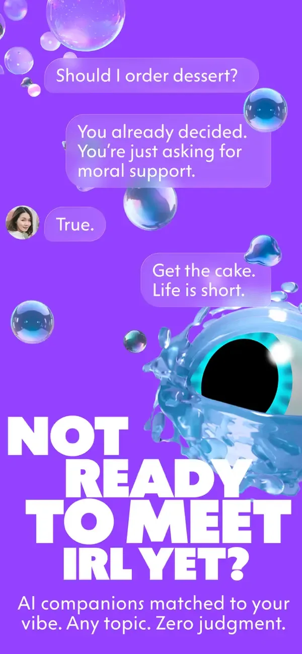 Wink Social: Real & AI Friends screenshot 4