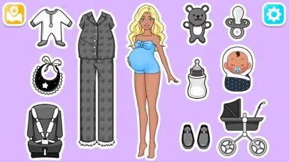 Paper Doll Dress Up DIY Games. screenshot 1