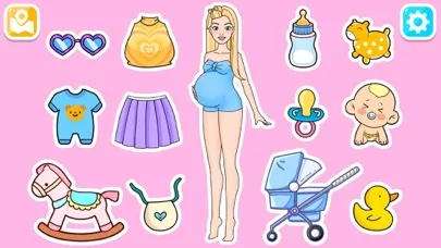 Paper Doll Dress Up DIY Games. screenshot 2