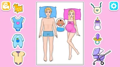 Paper Doll Dress Up DIY Games. screenshot 3