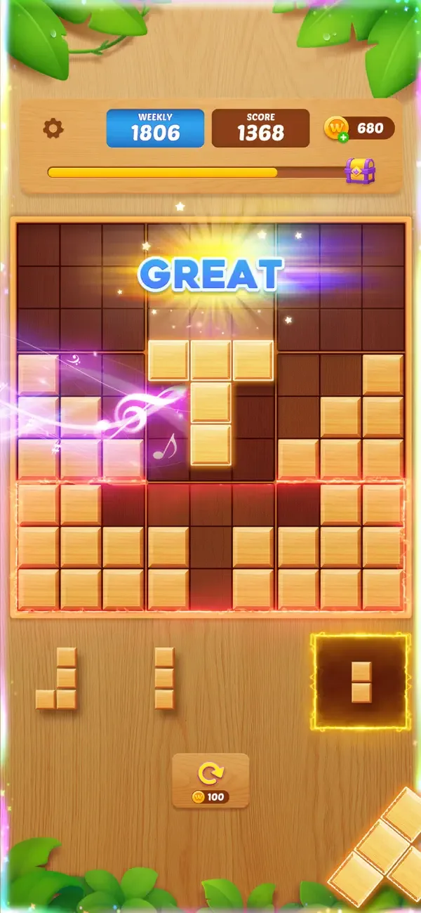Block Crush: Wood Block Puzzle screenshot 3