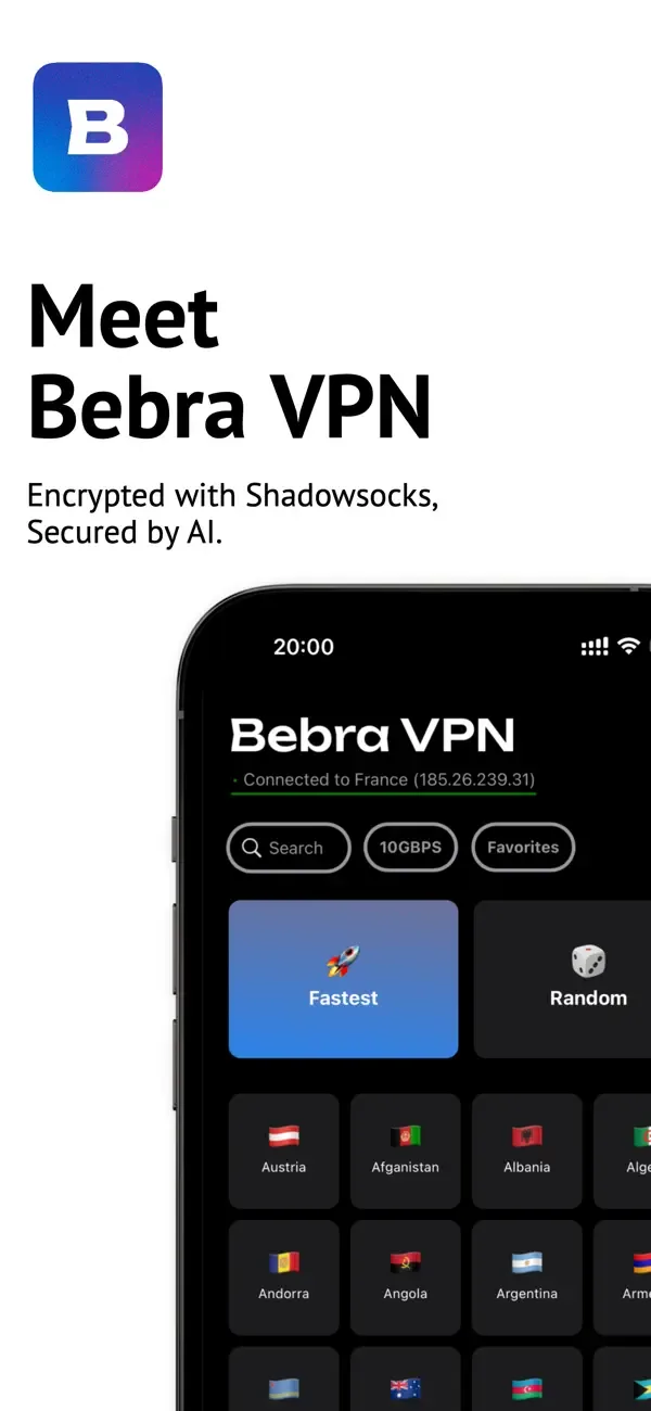 Bebra VPN screenshot 1