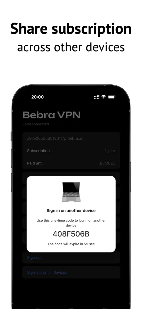 Bebra VPN screenshot 4