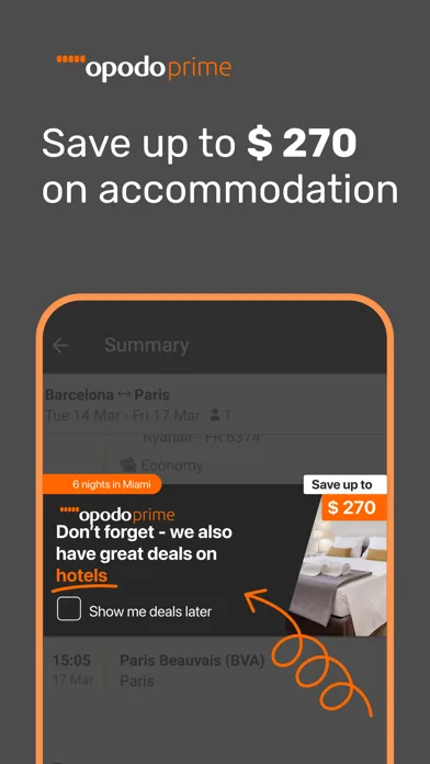 Opodo: Flights, hotels, cars screenshot 4