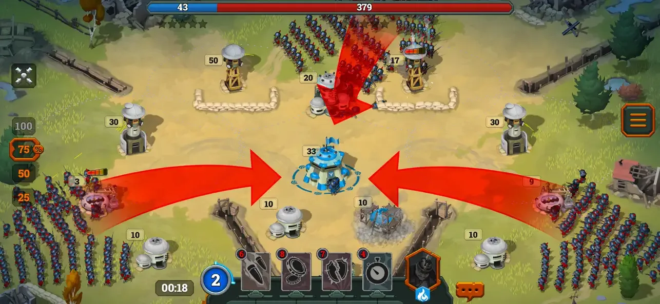 Bunker Wars: WW1 RTS screenshot 1