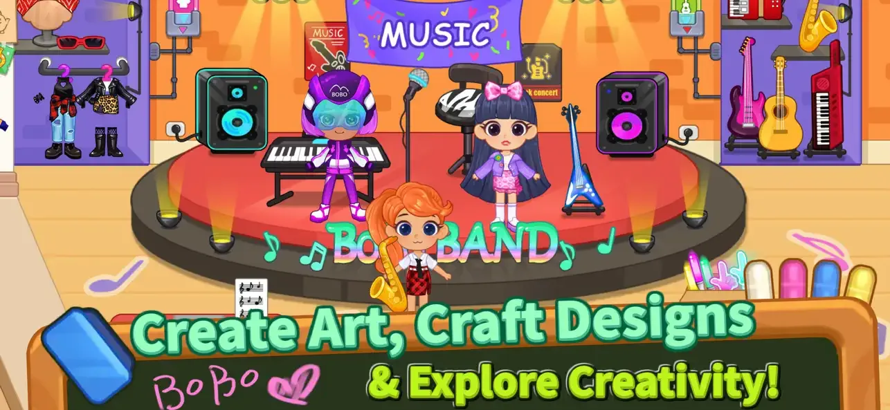 BoBo World: School screenshot 3