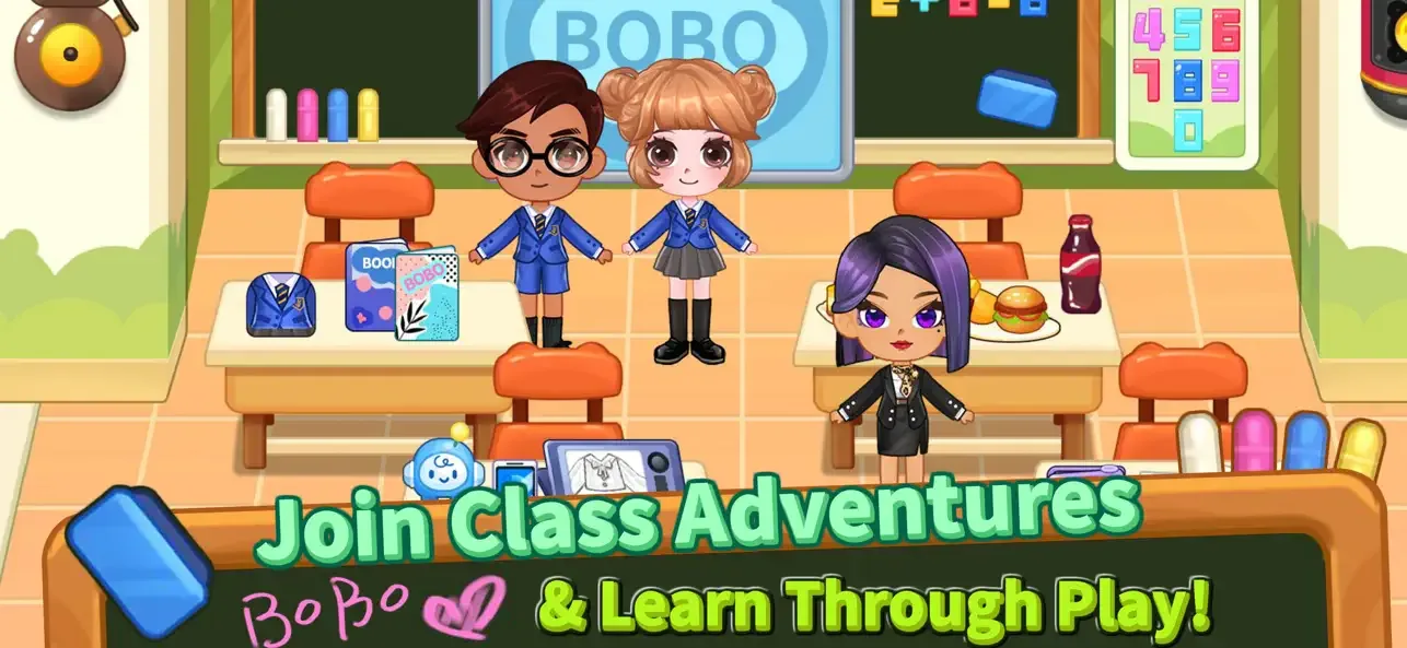 BoBo World: School screenshot 4