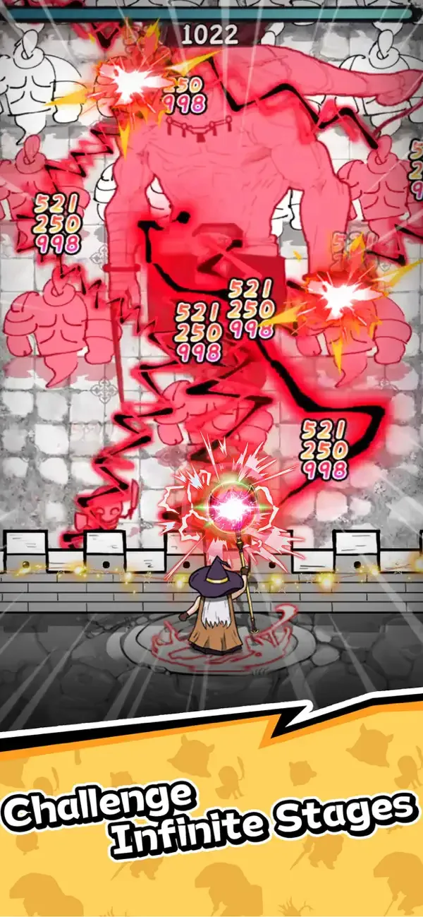 Doodle Magic: Wizard vs Slime screenshot 1