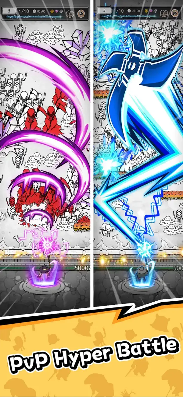 Doodle Magic: Wizard vs Slime screenshot 2