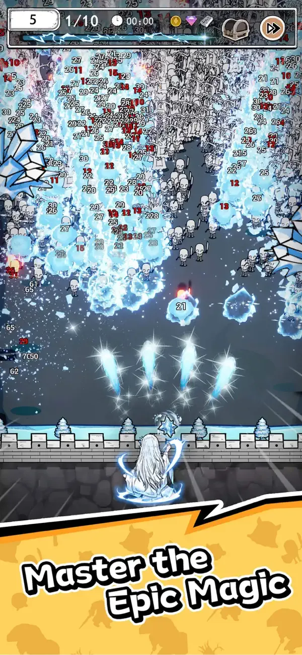 Doodle Magic: Wizard vs Slime screenshot 4