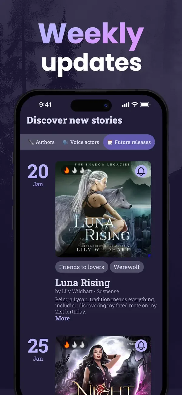 Moonlit - Werewolf Audiobooks screenshot 5