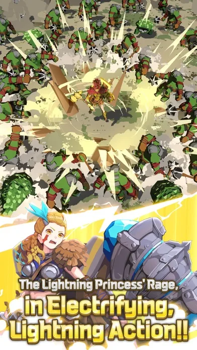 Lightning Princess: Idle RPG screenshot 2