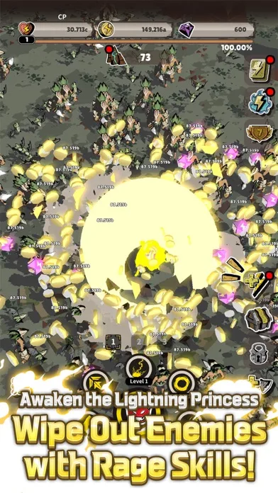 Lightning Princess: Idle RPG screenshot 5