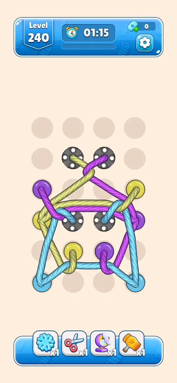 Tangle Rope 3D: Untie Puzzle screenshot 2