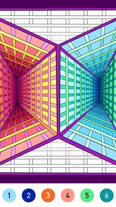 Mandala Coloring Book Game screenshot 4