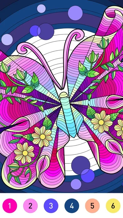 Mandala Coloring Book Game screenshot 5