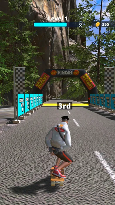 Downhill Racer screenshot 2