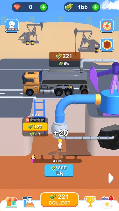 Idle Oil Well screenshot 1