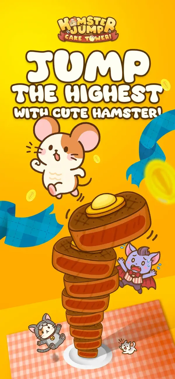 Hamster Jump: Cake Tower! screenshot 1