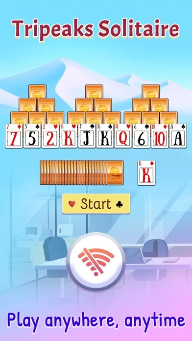 TriPeaks Solitaire Deluxe® 2 screenshot 1