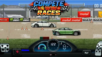 Pixel X Racer: Drag Racing screenshot 1