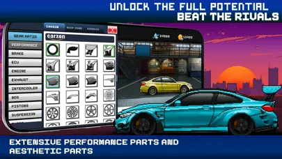 Pixel X Racer: Drag Racing screenshot 4