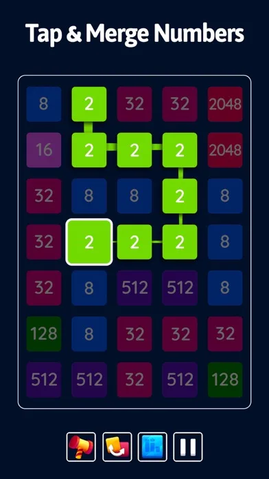 2048 Blast: Merge Numbers 2248 screenshot 1
